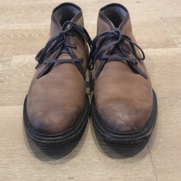 Andrew Marc Leather Boots - Picture 2 of 6